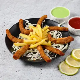 Fish Fingers with Chips